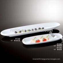 white ceramic dinner plate, porcelain plate for hotel and restaurant